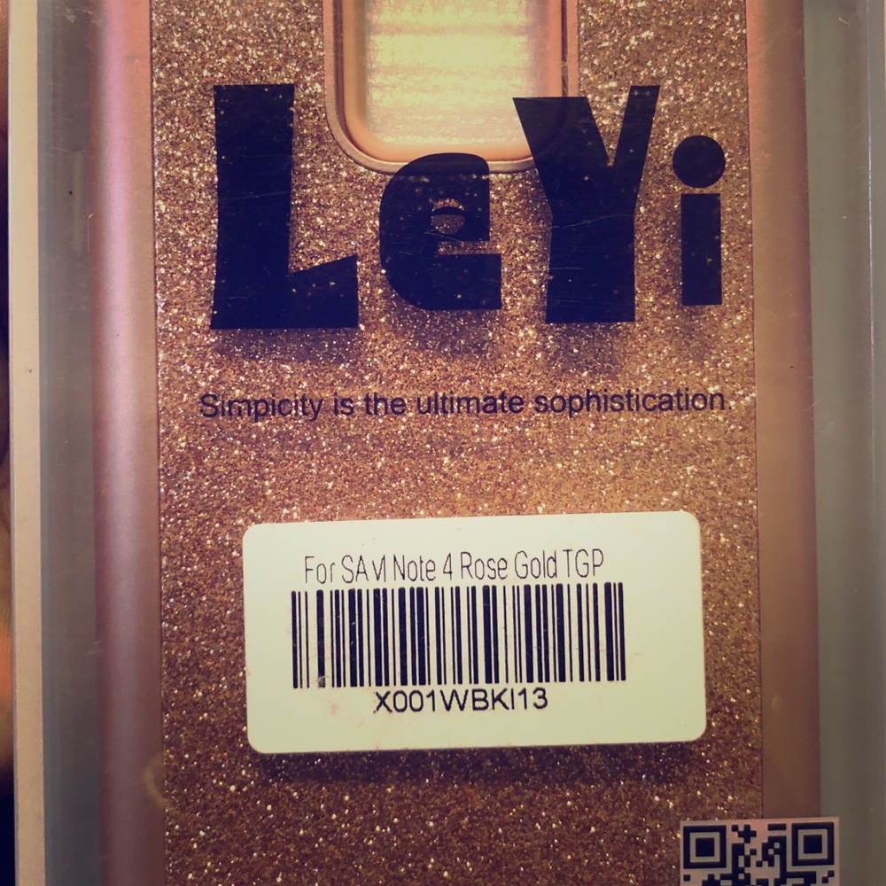 Samsung Note 4 Rose Gold Phone Case